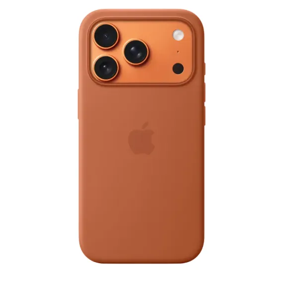 ЧЕХОЛ APPLE IPHONE 17 PRO SILICONE CASE WITH MAGSAFE, TERRA COTTA