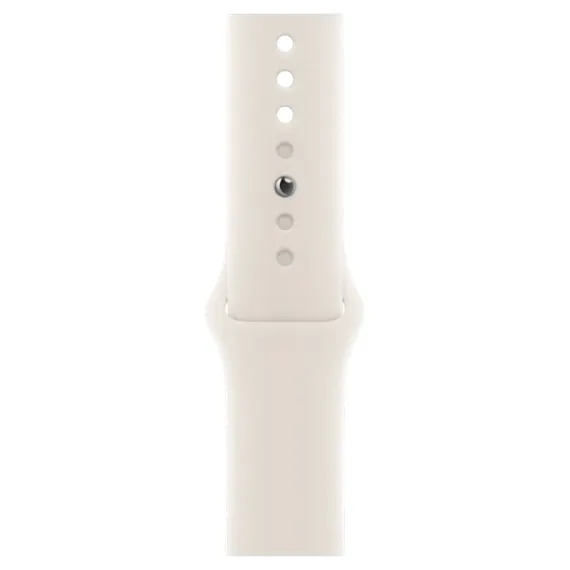 APPLE WATCH SE 3 44MM ALUMINUM CASE WITH STARLIGHT SPORT BAND - S/M MEHG4 GPS, STARLIGHT