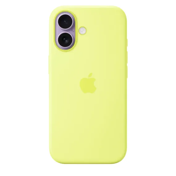 ЧЕХОЛ APPLE IPHONE 17 SILICONE CASE WITH MAGSAFE, NEON YELLOW