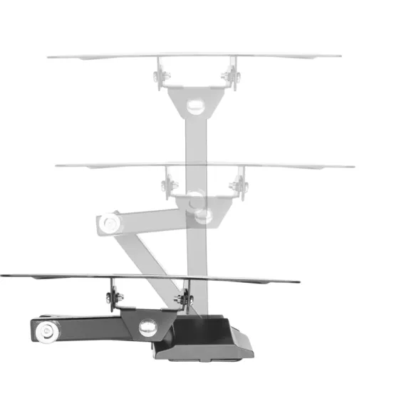 ПОВОРОТНОЕ НАСТЕННОЕ КРЕПЛЕНИЕ GEMBIRD WM-42ST-01, ЧЕРНЫЙ