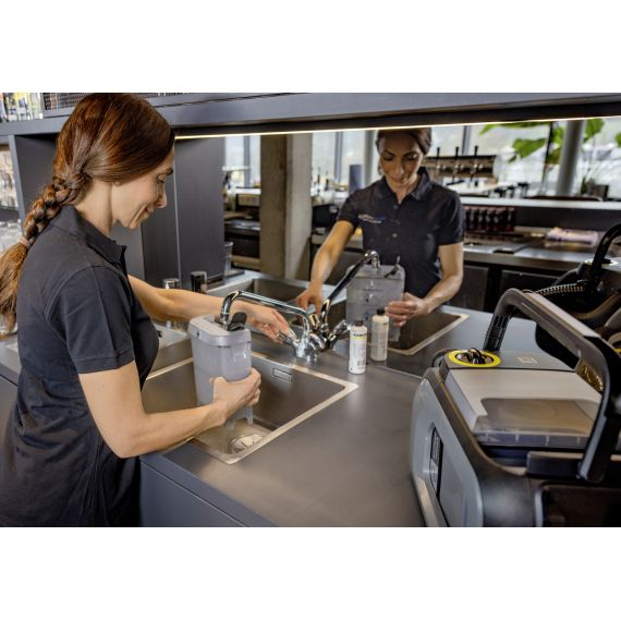 ASPIRATOR CU SPALARE PRIN INJECTIE-EXTRACTIE PROFESIONAL CU ACUMULATOR PUZZI 2/1 BP