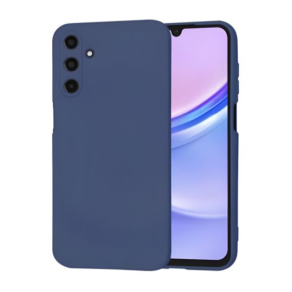 WOO ЧЕХОЛ ЖИДКИЙ СИЛИКОНОВЫЙ SAMSUNG A16 4G, СИНИЙ