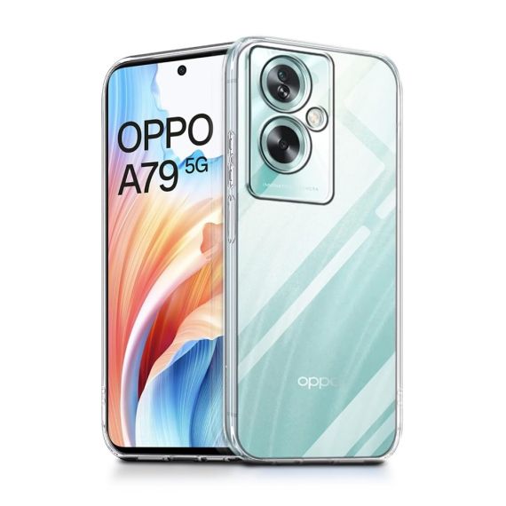 WOO ЧЕХОЛ МЯГКИЙ TPU OPPO A79 5G, ПРОЗРАЧНЫЙ