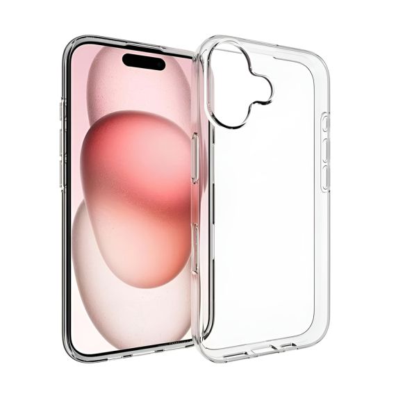 МЯГКИЙ TPU ЧЕХОЛ WOO ДЛЯ IPHONE 17, ПРОЗРАЧНЫЙ