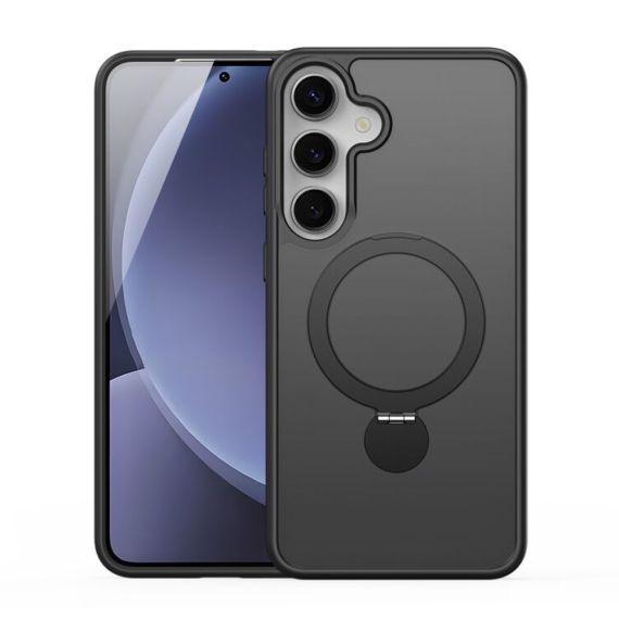 ЧЕХОЛ DUX DUCIS ДЛЯ SAMSUNG GALAXY S25 YIND MAG 360 STAND, ЧЕРНЫЙ