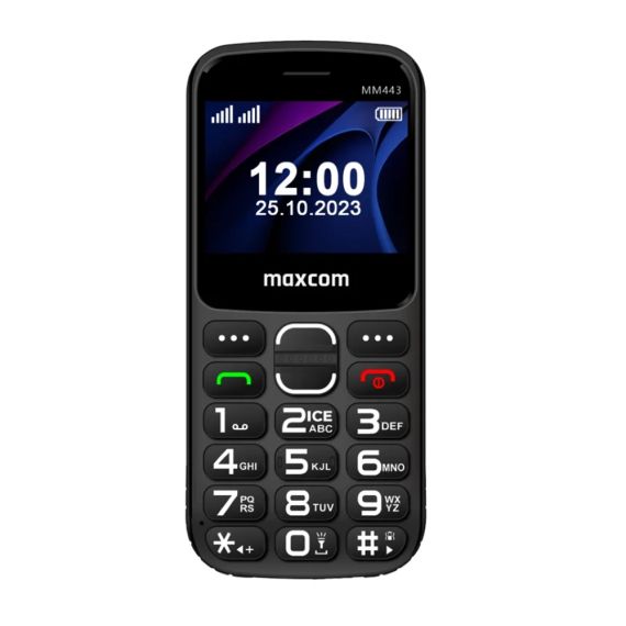 MAXCOM MM443 4G BLACK