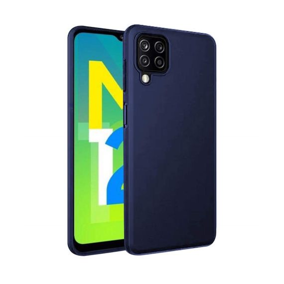 ЧЕХОЛ-ШЛЕМ ЖИДКИЙ СИЛИКОНОВЫЙ SAMSUNG M12 4G, СИНИЙ