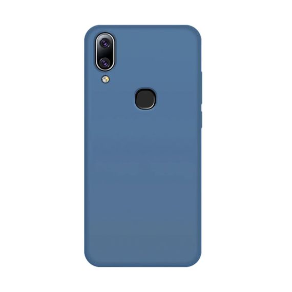 ЧЕХОЛ-ШЛЕМ ЖИДКИЙ СИЛИКОНОВЫЙ SAMSUNG A20, СИНИЙ