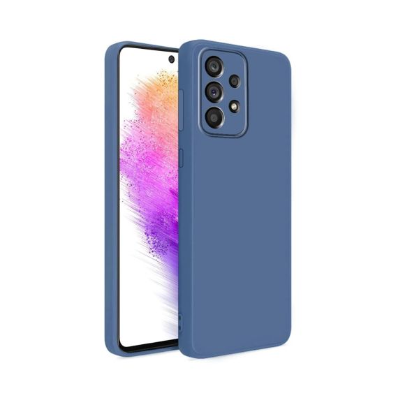 ЧЕХОЛ-ШЛЕМ ЖИДКИЙ СИЛИКОНОВЫЙ SAMSUNG A73, СИНИЙ