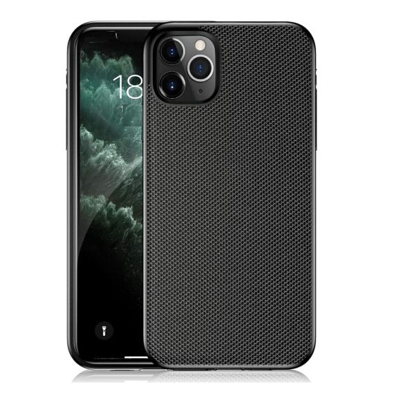 ЧЕХОЛ-ШЛЕМ TPU NYLON SERIES ДЛЯ IPHONE 11 PRO MAX, ЧЕРНЫЙ