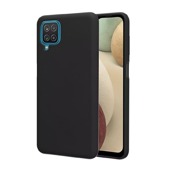 ЧЕХОЛ-ШЛЕМ ЖИДКИЙ СИЛИКОНОВЫЙ SAMSUNG M12 4G, ЧЕРНЫЙ