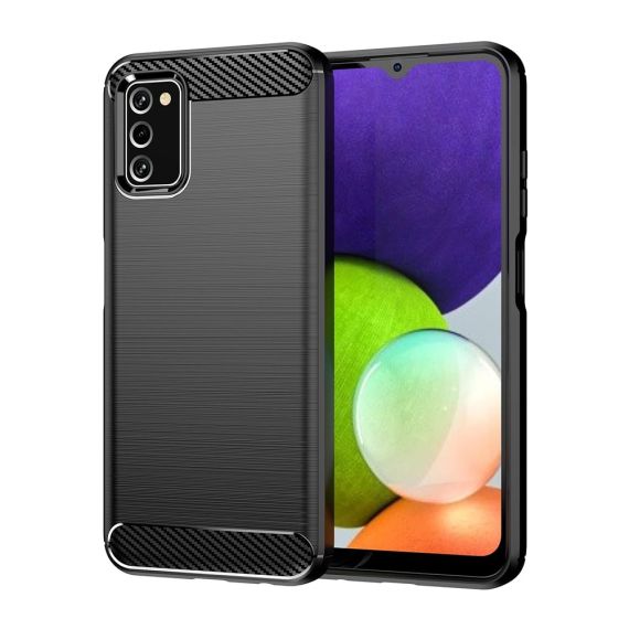 ЧЕХОЛ ДЛЯ ШЛЕМА CARBON SAMSUNG A03S, ЧЕРНЫЙ