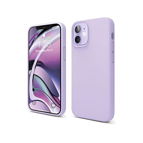 ЧЕХОЛ-ШЛЕМ TPU ELEKTRO FLEX IPHONE 12 MINI, ФИОЛЕТОВЫЙ