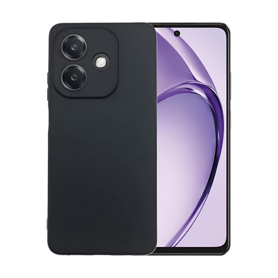 ЧЕХОЛ WOO SILICONE NEO SOFT OPPO A40 4G, ЧЕРНЫЙ