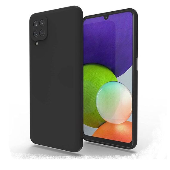 ЧЕХОЛ-ШЛЕМ ЖИДКИЙ СИЛИКОНОВЫЙ SAMSUNG M22 4G, ЧЕРНЫЙ