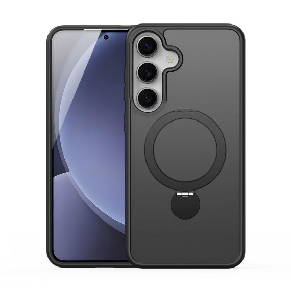 DUX DUCIS DUCIS ЧЕХОЛ SAMSUNG GALAXY S25 PLUS YIND MAG 360 STAND, ЧЕРНЫЙ