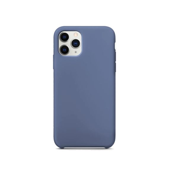 ЧЕХОЛ-ШЛЕМ LIQUID SILICONE ДЛЯ IPHONE 11 PRO MAX, СИНИЙ