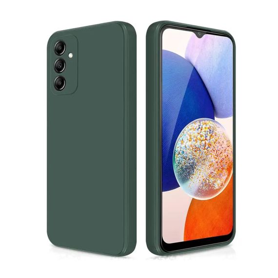 ЧЕХОЛ-ШЛЕМ ЖИДКИЙ СИЛИКОНОВЫЙ SAMSUNG A05S, ЗЕЛЕНЫЙ