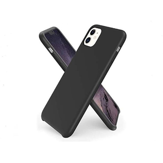 ЧЕХОЛ-ШЛЕМ LIQUID SILICONE ДЛЯ IPHONE 11, ЧЕРНЫЙ