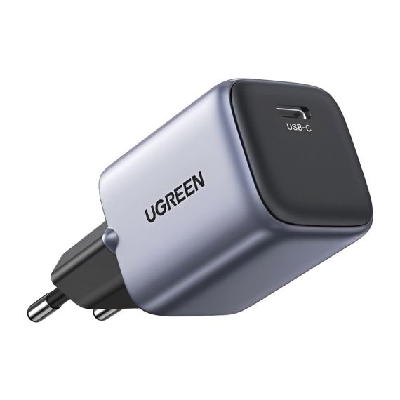 UGREEN NEXODE GAN QUICK CHARGER 1XTYPE-C 30W CD319, SPACE GRAY