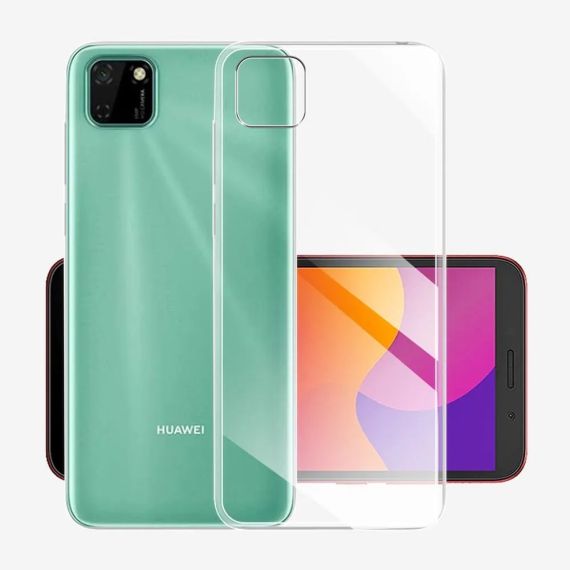 ЧЕХОЛ-ШЛЕМ TPU МЯГКИЙ HUAWEI Y5P, ПРОЗРАЧНЫЙ