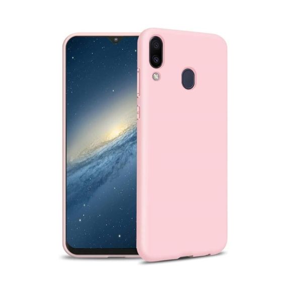 ЧЕХОЛ-ШЛЕМ ЖИДКИЙ СИЛИКОНОВЫЙ SAMSUNG A10S, РОЗОВЫЙ