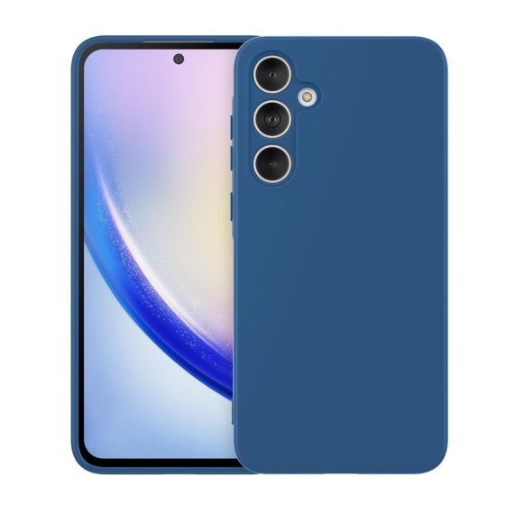 ЧЕХОЛ WOO CASE LIQUID SILICONE SAMSUNG A35 5G, СИНИЙ