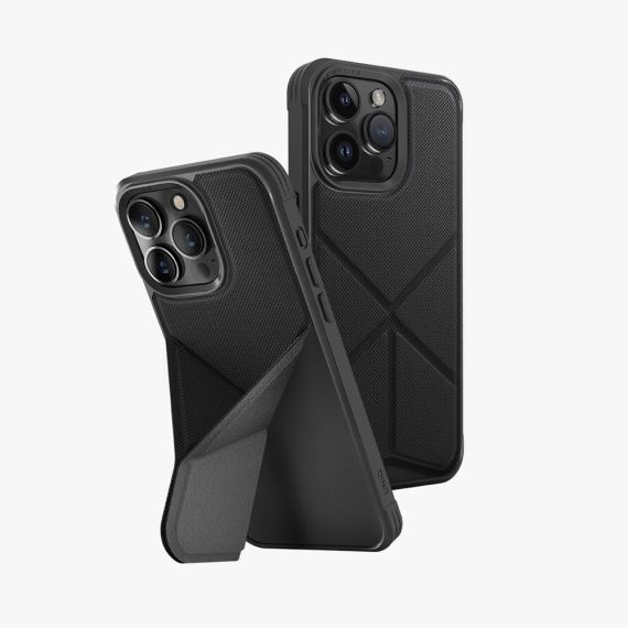 UNIQ CASE HYBRID MAGCLICK CHARGING TRANSFORMA ДЛЯ IPHONE 15 PRO, ЧЕРНЫЙ