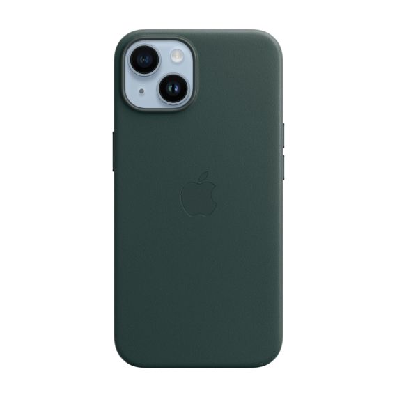 ЧЕХОЛ ORIGINAL LEATHER С MAGSAFE ДЛЯ IPHONE 14, FOREST GREEN