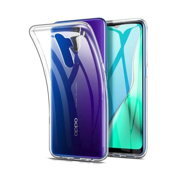 WOO ЧЕХОЛ МЯГКИЙ TPU OPPO A5 4G, ПРОЗРАЧНЫЙ