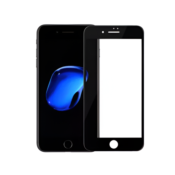 ШЛЕМ DIAMOND GLASS 4D IPHONE 7/8/SE, ЧЕРНЫЙ