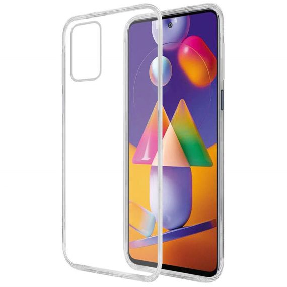 ЧЕХОЛ-ШЛЕМ TPU SOFT SAMSUNG M31S, ПРОЗРАЧНЫЙ