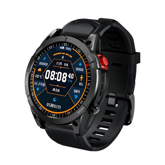 УМНЫЕ ЧАСЫ VALDUS SMART WATCH GS FENIX 7, ЧЕРНЫЙ
