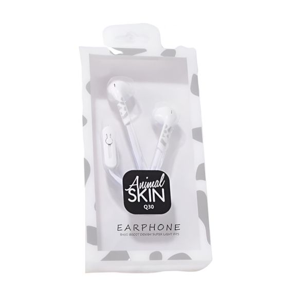 НАУШНИКИ KEEKA 3,5 ММ Q30, СЕРЕБРИСТЫЙ