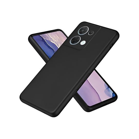 ЧЕХОЛ WOO CASE LIQUID SILICONE REDMI NOTE 13 4G, ЧЕРНЫЙ