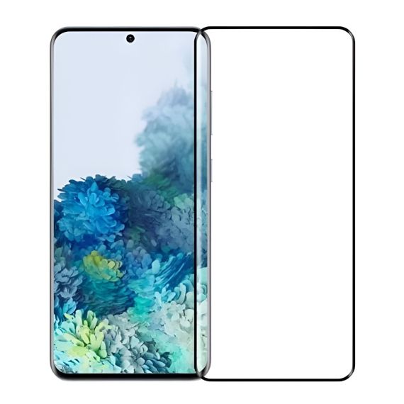 ШЛЕМ DIAMOND GLASS 4D FULL GLUE SAMSUNG S20, ЧЕРНЫЙ