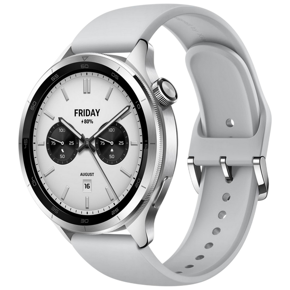 УМНЫЕ ЧАСЫ XIAOMI WATCH S4, СЕРЕБРИСТЫЙ