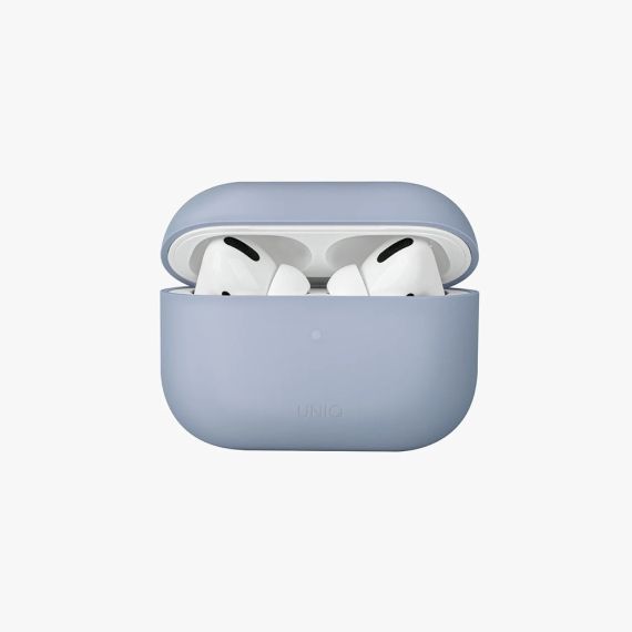 ЧЕХОЛ UNIQ CASE SILICON LINO HYBRID ARCTIC ДЛЯ AIRPODS PRO, СИНИЙ