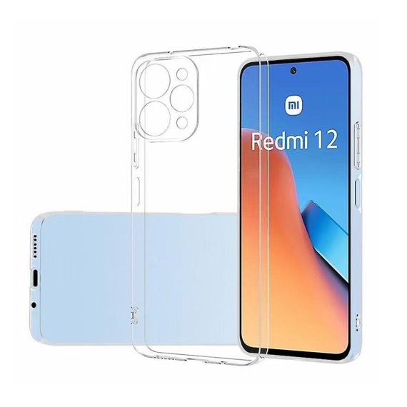 ЧЕХОЛ-ШЛЕМ TPU SOFT REDMI 12, ПРОЗРАЧНЫЙ