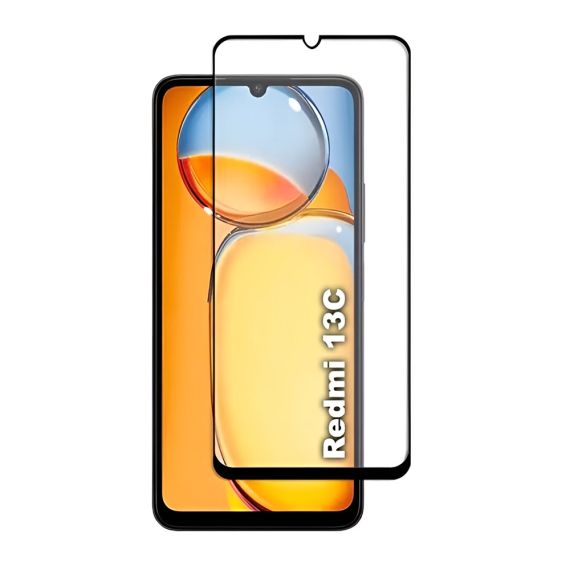 ШЛЕМ DIAMOND GLASS 5D REDMI 13C, ЧЕРНЫЙ