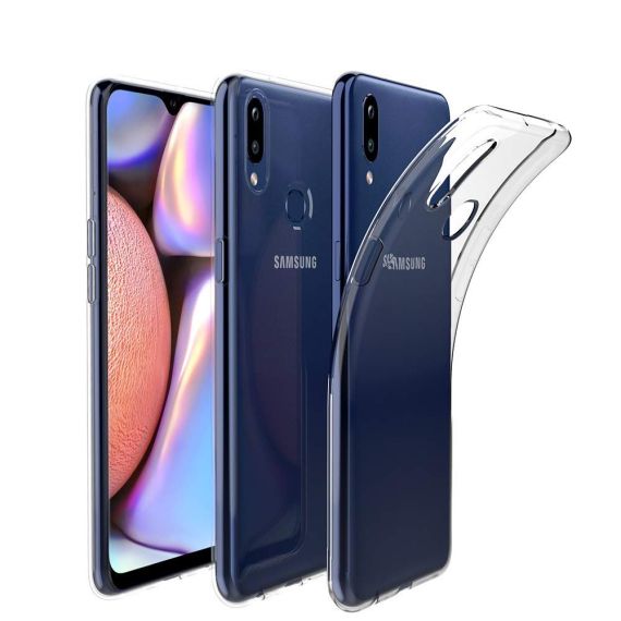 ЧЕХОЛ-ШЛЕМ TPU МЯГКИЙ SAMSUNG A10S, ПРОЗРАЧНЫЙ