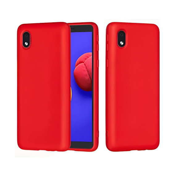 ЧЕХОЛ-ШЛЕМ TPU NYLON NYLON SAMSUNG A01 CORE, КРАСНЫЙ