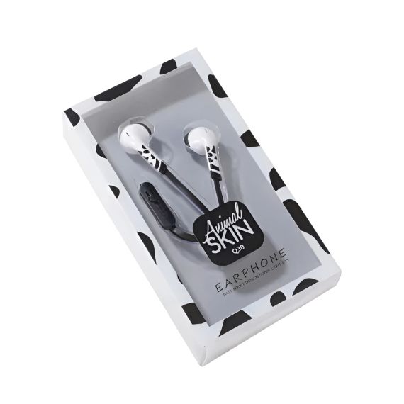 НАУШНИКИ KEEKA 3,5 ММ Q30, ЧЕРНЫЙ