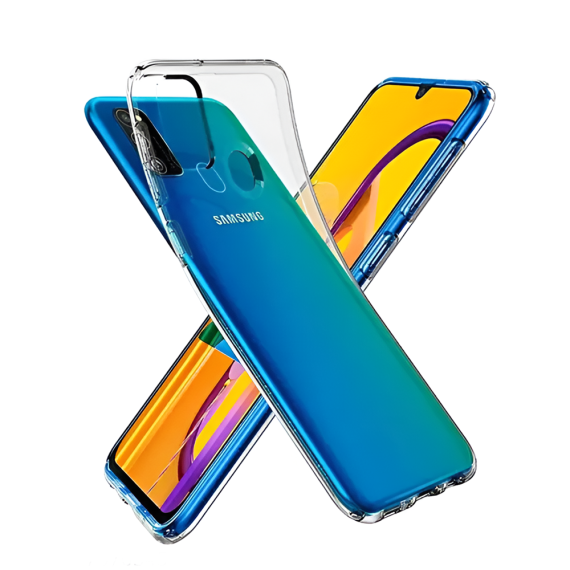 ЧЕХОЛ-ШЛЕМ TPU SOFT SAMSUNG M21, ПРОЗРАЧНЫЙ