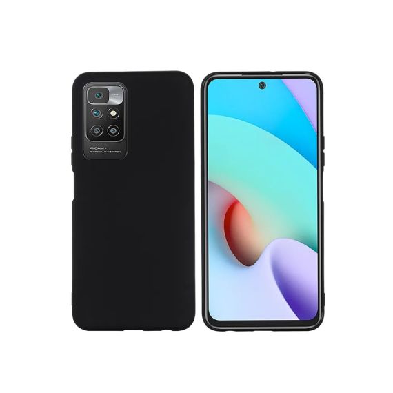 ЧЕХОЛ-ШЛЕМ ЖИДКИЙ СИЛИКОНОВЫЙ REDMI 10, ЧЕРНЫЙ