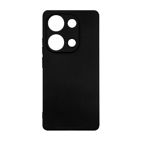 ЧЕХОЛ WOO CASE LIQUID SILICONE REDMI NOTE 13 PRO 4G, ЧЕРНЫЙ