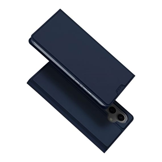 ЧЕХОЛ-ФЛИП DUX DUCIS SKINPRO SAMSUNG S24FE, СИНИЙ