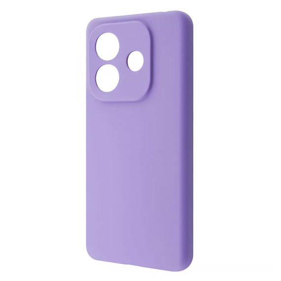 ЧЕХОЛ WOO CASE LIQUID SILICONE XIAOMI REDMI NOTE 14 5G, ФИОЛЕТОВЫЙ