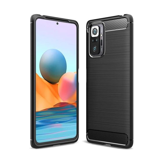 ЧЕХОЛ-ШЛЕМ CARBON XIAOMI REDMI NOTE 10