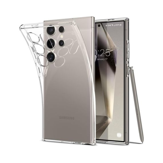 ЧЕХОЛ WOO SOFT TPU SAMSUNG GALAXY S24 ULTRA, ПРОЗРАЧНЫЙ